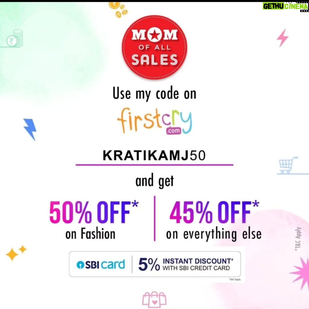 Kratika Sengar Instagram - Are all the Mommies ready yet, well if not then it's still not too late. The @firstcryIndia's Mom of all sales is back and it has the best deals one can offer for your little ones. Ever since Devika came into my life I chanced upon Firstcry and I personally love the clothes and accessories they have to offer. To tell you a secret closer to their sale I actually go to their app and start adding all my favourites to my cart and tadaa as the sale strikes everything I want is mine. I recently bought Devika this dungaree with a beautiful bright yellow top and matching shoes and she absolutely loves being in it. As a mom what more can you ask for than a smile on your little ones face and the comfort which reflects. Infact if your are their club member then you can avail of some further discounts and if you use my personal code which is "KRATIKAMJ50" you can avail of great prices in all you want for your babies. So what are you waiting for common start shopping!! #MomOfAllSales23 #MOAS23BestOfFashion #MOASJuly23 #MOAS23 #Firstcryfashion #FussNowAtFirstcry #FirstcryIndia #Firstcry #FirstcrySale #FirstCryForever #kids @firstcryindia