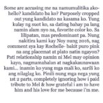 Kris Aquino Instagram – Special thanks to kuya josh dahil for now, staying with us muna sya. Bimb thanks for helping move & lift me while making it seem so effortless. 

Apologies to everyone i haven’t thanked for their gifts nor replied to their messages, i’m single minded when it comes to my tasks and my shoulders and back are still pulsing w/ spasms & cramps. 

Simple but truthful explanation: may na a-accuse na nagpunta pero ang konti naman ng dala… meron maraming tuloy tuloy ang pagpapadala pero hinahanap sya. may nagpupunta ng personal pero press release ang nagkukwento so hindi tayo sure kung totoo ba? 

Sinigurado ko lang na alam nyo hindi lang ako hanggang salita. Gusto kong patuloy kayong magtiwala na maaasahan nyo pa rin ako. Wrong for my body, but correct for my heart & soul. 

Sumagot ako through researched art cards, kasi united kami ni Mel, you all should at least know what Noy was able to do for the 🇵🇭 when 15,208,678 (42.08% of the 2010 voting population) gave him the biggest honor & responsibility any Filipino citizen could ever have- yung pagkakataon na manilbihan at mamuno sa ating lahat. 

Let’s have a peaceful and healthy Christmas leading up to when we welcome 2022. 💛