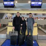 Kris Aquino Instagram - First time for us to try @allnipponairways_official for a flight to North America. ✈️🇵🇭🇯🇵🇺🇸 They’re getting a post because they didn’t charge me for the 2 pcs of excess luggage we had 😍🥰😘... yes, i know papunta pa lang kami 🤷🏻‍♀️ but super ginawin ako so layering galore and as you can see, i gave birth to 2 giants so their clothes & shoes take up a lot of space! 🎅🏼🎄❤️💚💛 Ninoy Aquino International Airport Terminal 3 Arrival