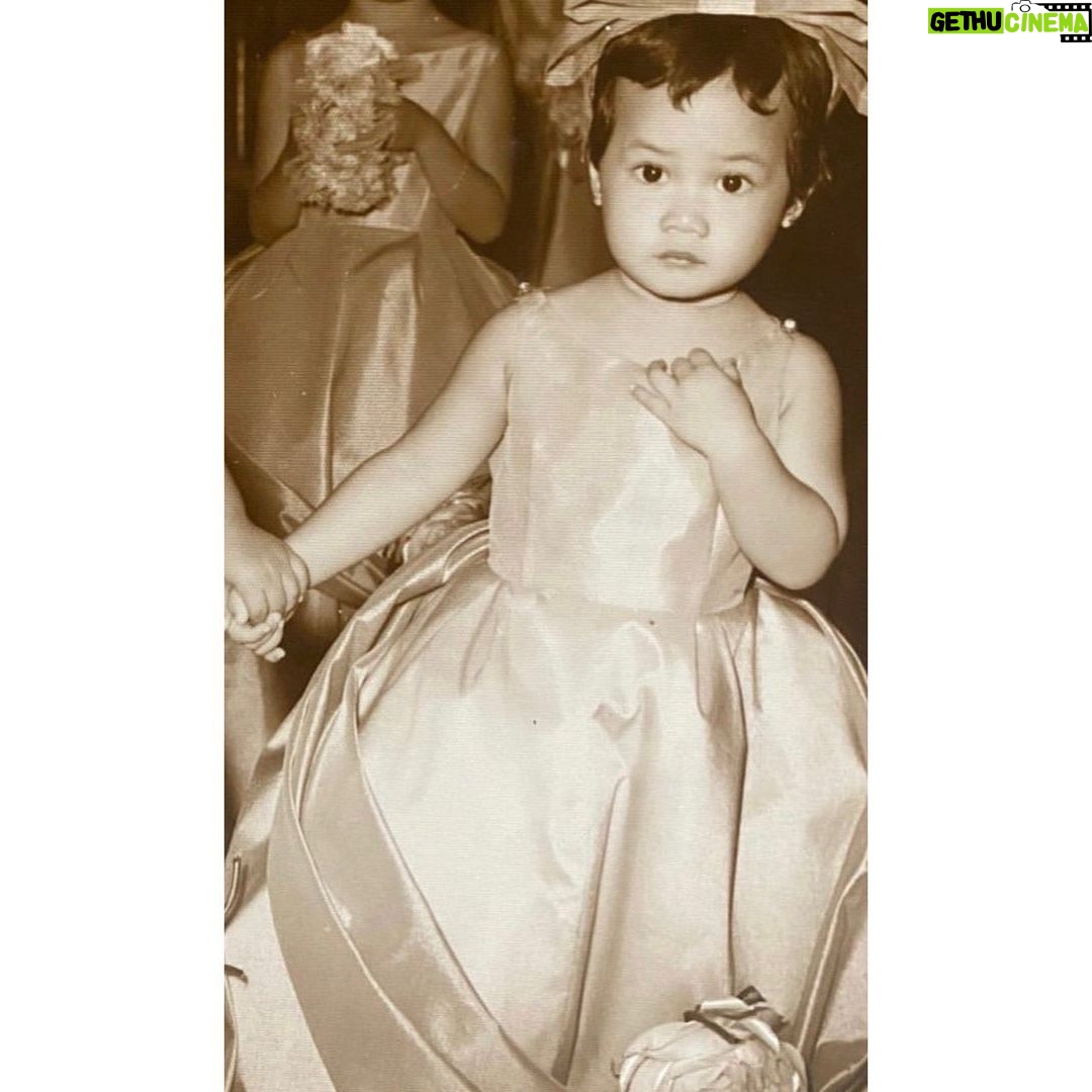 Kris Aquino Instagram - (1st pic: from left to right Ate, Dad, Viel, Me, Mom, Pinky. 2nd pic: that super cute doll like flower girl is Ate) this pandemic has taught me to express my LOVE while i still can. i hadn’t even started “big school” when she was already working, so i benefited a lot because every payday there was a special treat for me. but looking back now it was really the gift of her time, all those Saturdays she generously gave me while growing up and our mom was already given the “privilege” of overnight prison visits with our dad. up to now, she’s the person i can always open my heart to and never feel judged... she’s the one who never tires of praying for me, looking out for my sons & me, and most of all listening to me, guiding me, and giving me just so much unconditional & unquestioning love. she is the one who tries her best to see the good in everything and everyone... and apart from my 2 sons, she is the ONE i want most to feel proud- because whatever good has managed to manifest in me, it’s because i have been blessed so much more than i could ever deserve for having been given my ATE. bago kayo magtanong, even though ilang beses ko nang na explain, in our family yung oldest lang ang tinatawag na ATE- everyone else 1st name basis only... Happy 65th birthday (August 18) to Maria Elena “BALLSY” Aquino Cruz! I LOVE YOU WITH MY ENTIRE HEART.