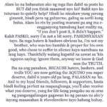 Kris Aquino Instagram – Special thanks to kuya josh dahil for now, staying with us muna sya. Bimb thanks for helping move & lift me while making it seem so effortless. 

Apologies to everyone i haven’t thanked for their gifts nor replied to their messages, i’m single minded when it comes to my tasks and my shoulders and back are still pulsing w/ spasms & cramps. 

Simple but truthful explanation: may na a-accuse na nagpunta pero ang konti naman ng dala… meron maraming tuloy tuloy ang pagpapadala pero hinahanap sya. may nagpupunta ng personal pero press release ang nagkukwento so hindi tayo sure kung totoo ba? 

Sinigurado ko lang na alam nyo hindi lang ako hanggang salita. Gusto kong patuloy kayong magtiwala na maaasahan nyo pa rin ako. Wrong for my body, but correct for my heart & soul. 

Sumagot ako through researched art cards, kasi united kami ni Mel, you all should at least know what Noy was able to do for the 🇵🇭 when 15,208,678 (42.08% of the 2010 voting population) gave him the biggest honor & responsibility any Filipino citizen could ever have- yung pagkakataon na manilbihan at mamuno sa ating lahat. 

Let’s have a peaceful and healthy Christmas leading up to when we welcome 2022. 💛