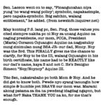 Kris Aquino Instagram - please read my artcards? Since 5 PM pa ko nagsusulat, nag e-edit, and rewrite. Super careful na wag magkamali. Good Night & God bless us all. 😇💛💛💛