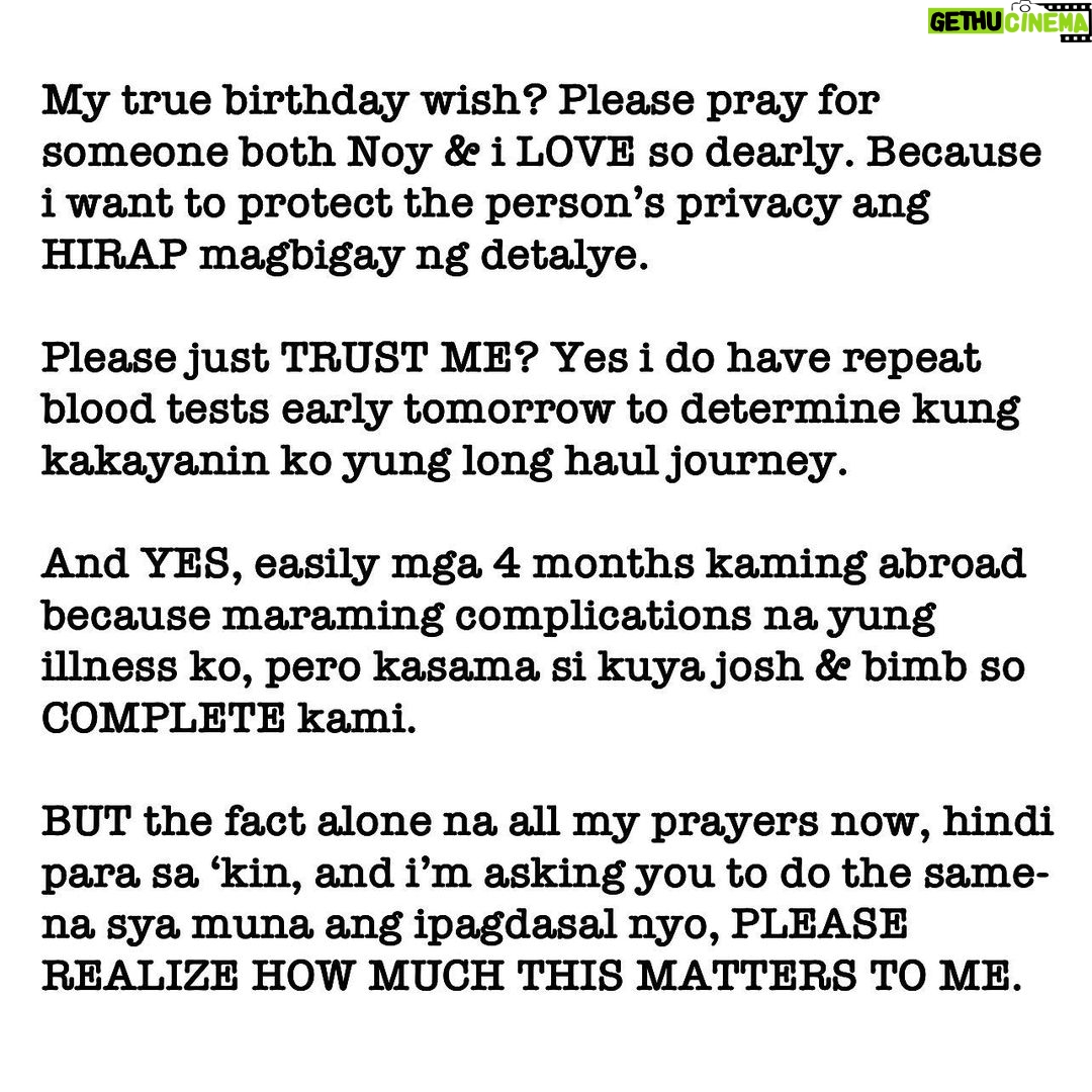 Kris Aquino Instagram - please read my artcards? Since 5 PM pa ko nagsusulat, nag e-edit, and rewrite. Super careful na wag magkamali. Good Night & God bless us all. 😇💛💛💛