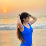 Krishna Mukherjee Instagram - “I am drowning in the deep blue of your love, and I never want to come up for air.” “Your blue touch melts my heart like the warmth of the summer sun.” “Like the sky and the sea, our love stretches to the horizon, infinite and boundless.” 💙