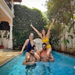 Krishna Mukherjee Instagram – Almost exactly after a year the four of us are in Goa again.. #Anniversarysoon😍 and couldn’t have asked for a better place then to hang out in this Private Luxury Villa – Penache by @stay.elivaas , thank you for the wonderful memories ♥️
.
#LuxuryVillaGetaways #ElivaasStay @tigvillas.goa Assagao, Goa, India