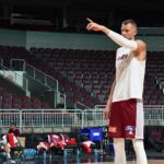 Kristaps Porziņģis Instagram - step by step 🧃 @itswater885 @gamepatch_sports Arena Riga