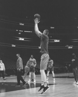 Kristaps Porziņģis Instagram - work ethic