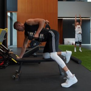 Kristaps Porziņģis Instagram - Lab work
