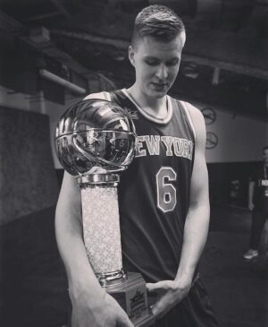 Kristaps Porziņģis Instagram - Skills challenge W!!!