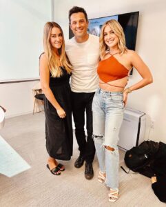 Kristin Cavallari Instagram - The love triangle together again. Finale of Back to the Beach season 1 with LC is here! Link in bio