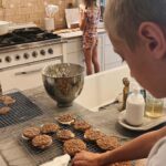 Kristin Cavallari Instagram - Today felt like old times. Saylor got sick which forced us to cancel plans and slow down. We stayed in pajamas and we’re in the kitchen all day. Reminded me of when the kids were little— that’s how I would fill the days. The boys haven’t been in the kitchen with me as much lately so I ate up each second today 🤍🤍🤍 Franklin, Tennessee