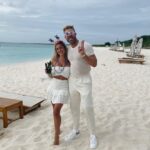 Kristin Cavallari Instagram - We love our lil modern family. ❤️🤍💙 Providenciales, Turks And Caicos Islands