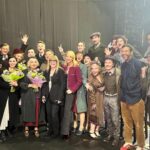 Kristina Orbakayte Instagram - Премьера!! Встреча с талантливыми людьми - всегда огромное счастье! Браво, Кабаре👏 @episarev 👏 @theatreofnations 👏 Театр Наций