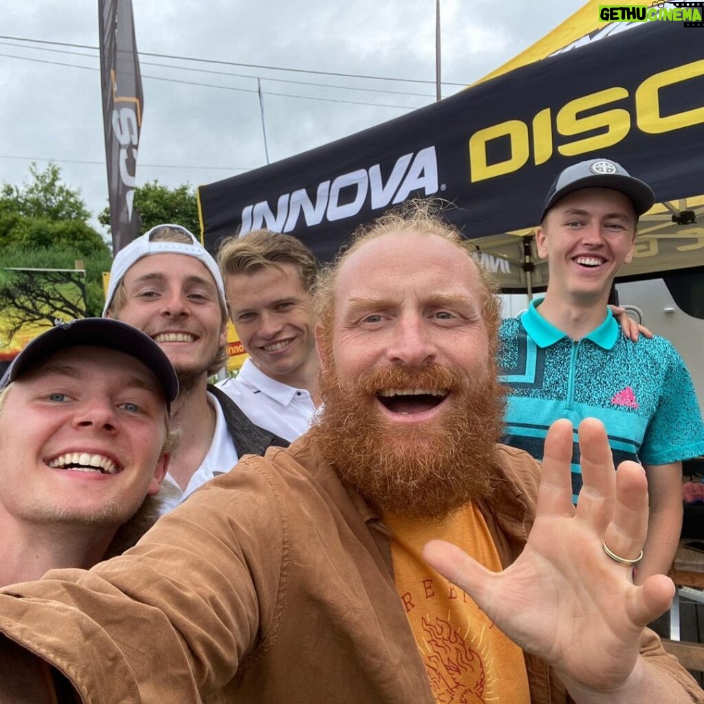 Kristofer Hivju Instagram - 🏆Congrats to the winners of @pcs_sulaopen @blaer_orn @peterlundedg #stanislausamann #mortenbrenna and @knut_haaland On the female side congrats to @annikensteen and #lykkelorentzen They all won a place at #usdgc US Championship! 🇺🇸 So greatfull to be apart of this adventures discgolf event! 🥏Ended up way down on the scoreboard but I won longest put! 🎉Thank you @innovadiscs and @gurudiscgolf for the support and the great gear Homage to the volunteers and all the events sponser: #innova #bauhaus #edelgard.no #redbull #sport1tomra #valhallaofnorway #valhallawatches #udisc #ivestnes #gurudiscgolf #sunesport Pcs Open På Øverås Frisbeegolfklubb