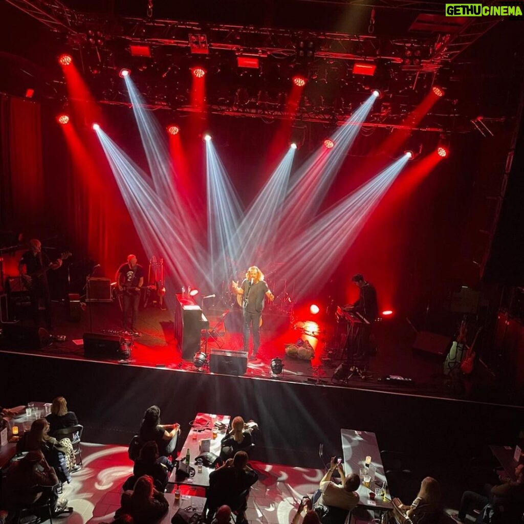 Kristofer Hivju Instagram - What a magical night at @rockefelleroslo ! 🔥 My band The Garbage King met an audience for the first time and it was a wonderful exsperience! 🤩 Huge thanks to the brilliant @lukeelliotmusic for having us as his support band! A pure joy to get to know you man 🙌🏻- your consert broke in to my heart. Check him out - link in bio! Homage to my good friend #olavlystrup who produces our upcomming album! An honour to play with you #peroddvarjohansen #evenhermansen and #martinmorland Thank you to my lovely wife @grymolvaerhivju who took the photos♥ and @lukasbalubas for shooting the consert Feeling blessed #thegarbagekingmusic #lukeelliot #rockefellermusichall #moreiscomming Rockefeller / John Dee / Sentrum Scene