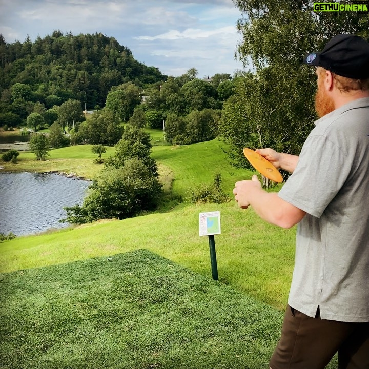 Kristofer Hivju Instagram - #discgolf Getting ready for @pcs_sulaopen @innovadiscs @innovanorge @gurudiscgolf #sula #norway #bauhouse #sverrefredrikhermansen Vassetvatnet