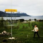 Kristofer Hivju Instagram - GIANT DISCGOLF! @paul_mcbeth Start training! Thank you @overaasfrisbeegolf for a great day at your fantastic course! #overaasfrisbee And @josteinhaaland My discgolf- guru! #pcsopen #worldslargestbasket #discgolf #frisbeegolfnorge @innovadiscs
