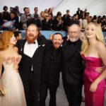 Kristofer Hivju Instagram - GOT reunion at the SAGs! This was #gameofthrones last awardshow ⭐️ And now our watch has ended🙌🏻 Proud of the best ensamble nomination- congrats to The Crown who took it home🏆 And to #peterdinklage who won best male actor! Thanks to #ninagold and #robertsterne for casting us all! And an eternal homage to #davidbenioff and #dbwiess for an adventrue of a lifetime! Feel blessed and grateful for this amazing ride! New advetures on the horizont🤙 The Shrine Auditorium
