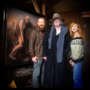 Kristofer Hivju Instagram - Odd Nerdrum - my mentor and friend - with new exibition in Los Angeles #patrickpaintergallery from 18th of January! Looking forward to come with @grymolvaerhivju @kitschwife and @odenerdrum Check out more of his work - link in bio! #oddnerdrum #master  #highkitsch #painter #masterpiece