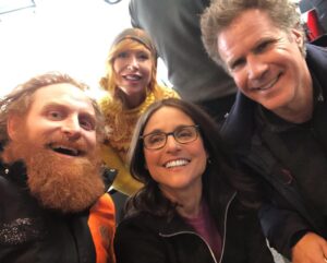 Kristofer Hivju Instagram - #DOWNHILL premieres in theaters on Valentine’s Day! Great experience to be apart of this movie! This is a remake of #rubenöstlund ‘s film #forcemajeure (#turist) Directed by #natfaxon and #jimrach With the sublime actors @officialjld and #willfarrell I’m playing an other role then I did in Force Majeure:-) You can look forward to this! @downhill_movie #turist @plattformproduktion #valentinsday #jessearmstrong @grymolvaerhivju