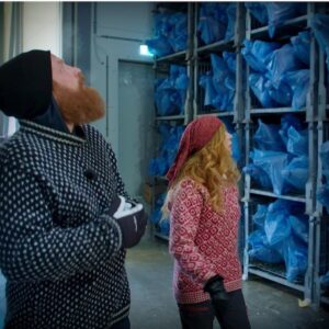 Kristofer Hivju Instagram - THE FOODSHOCK - tonight at @nrk 19.45 - a docu- series about foodwaste! What an enlightening exsperience for us - @grymolvaerhivju and I - to be apart of this and set focus on one of the major global challanges we face in the climatecrisis! One third of all the food produced in the world is thrown out. We need to change that. The series is hosted by the brilliant chef @christerrodseth Directed by @maritegrimstad Project manager @kemo6124 #foodwaste #matsvinn #matsjokket #sau #etsau
