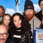 Kristofer Hivju Instagram - Superfun day at #sundance doing press with this fabulous gang! Downhill premiers on Sunday! Hits theaters on Valentiesday 14 of feb! @downhill_movie @officialjld @miranda.otto #ZachWoods #Zoe Chao #Will Ferrell @jimrash #NatFaxon #sundancefilmfestival @imdb Park City, Utah