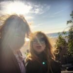 Kristofer Hivju Instagram - Enjoying #la with @grymolvaerhivju 🤘💥 Los Angeles/Hollywood California
