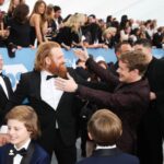 Kristofer Hivju Instagram - GOT reunion at the SAGs! This was #gameofthrones last awardshow ⭐️ And now our watch has ended🙌🏻 Proud of the best ensamble nomination- congrats to The Crown who took it home🏆 And to #peterdinklage who won best male actor! Thanks to #ninagold and #robertsterne for casting us all! And an eternal homage to #davidbenioff and #dbwiess for an adventrue of a lifetime! Feel blessed and grateful for this amazing ride! New advetures on the horizont🤙 The Shrine Auditorium