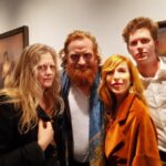 Kristofer Hivju Instagram - Odd Nerdrum goes Hollywood:)- Enriching and beautiful experience to see Odd Nerdrum's amazing exhibition at the Patrick Painter Gallery in LA! Its a must go! Wonderfull night with my wife @grymolvaerhivju and Nerdrum's wife @kitschwife and his son @odenerdrum @patrickpainterinc_ #oddnerdrum #kingofkitsch #masterpiece #master #paintings @worldwidekitsch #patrickpainter @nerdrumforever #la Patrick Painter Inc.