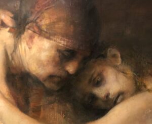 Kristofer Hivju Instagram - Odd Nerdrum goes Hollywood:)- Enriching and beautiful experience to see Odd Nerdrum's amazing exhibition at the Patrick Painter Gallery in LA! Its a must go! Wonderfull night with my wife @grymolvaerhivju and Nerdrum's wife @kitschwife and his son @odenerdrum @patrickpainterinc_  #oddnerdrum #kingofkitsch #masterpiece #master #paintings @worldwidekitsch #patrickpainter @nerdrumforever #la