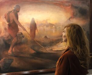 Kristofer Hivju Instagram - Odd Nerdrum goes Hollywood:)- Enriching and beautiful experience to see Odd Nerdrum's amazing exhibition at the Patrick Painter Gallery in LA! Its a must go! Wonderfull night with my wife @grymolvaerhivju and Nerdrum's wife @kitschwife and his son @odenerdrum @patrickpainterinc_  #oddnerdrum #kingofkitsch #masterpiece #master #paintings @worldwidekitsch #patrickpainter @nerdrumforever #la