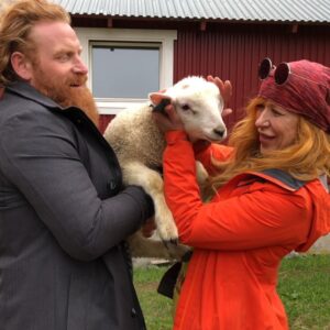 Kristofer Hivju Instagram - THE FOODSHOCK - tonight at @nrk 19.45 - a docu- series about foodwaste! What an enlightening exsperience for us - @grymolvaerhivju and I - to be apart of this and set focus on one of the major global challanges we face in the climatecrisis! One third of all the food produced in the world is thrown out. We need to change that. The series is hosted by the brilliant chef @christerrodseth Directed by @maritegrimstad Project manager @kemo6124 #foodwaste #matsvinn #matsjokket #sau #etsau