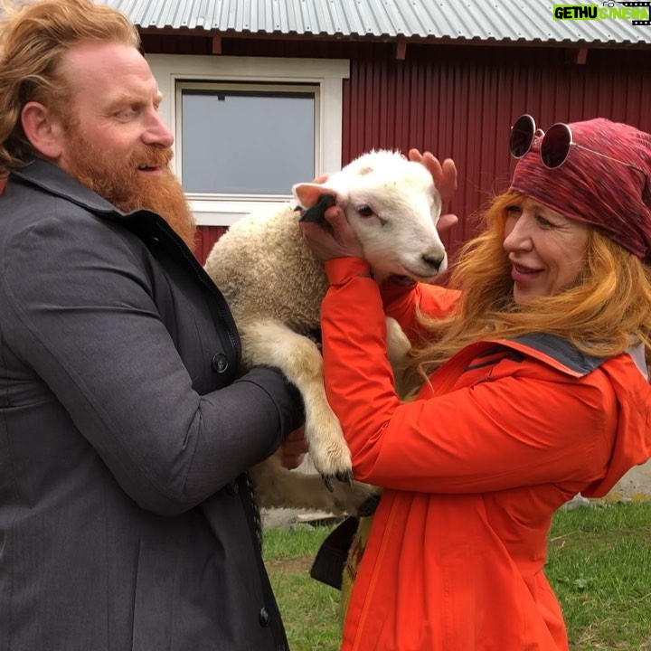 Kristofer Hivju Instagram - THE FOODSHOCK - tonight at @nrk 19.45 - a docu- series about foodwaste! What an enlightening exsperience for us - @grymolvaerhivju and I - to be apart of this and set focus on one of the major global challanges we face in the climatecrisis! One third of all the food produced in the world is thrown out. We need to change that. The series is hosted by the brilliant chef @christerrodseth Directed by @maritegrimstad Project manager @kemo6124 #foodwaste #matsvinn #matsjokket #sau #etsau