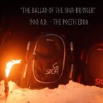 Kristofer Hivju Instagram - The Sigr-bringer is here, best discbag there is, a gift from the Norse gods, Available now on @gurudiscgolf 🥏 "The Ballad of the Sigr-bringer" voiced by me With @annikensteen and @tomekri Video and editing: Kristian Bålsrød @kristianbalsrod Drone footage: Jonas Nord Gusland #guru #gurusigr #discgolf #frisbeegolf #discgolfbag #gurudiscgolf #ad