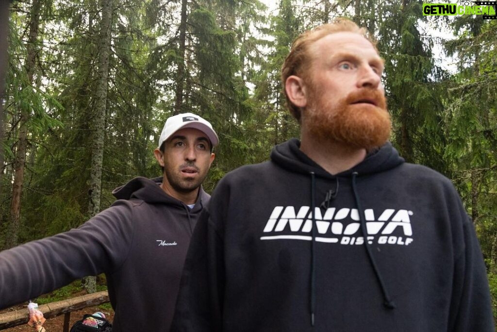 Kristofer Hivju Instagram - DREAM DAY WITH THE G.O.A.T. We finally got the opportunity to challenge the greatest disc golfer of all time - Paul McBeth! The reigning - and six times World Champion. How we did? Well, let’s just say there’s some fun stuff to watch coming up. 🔥