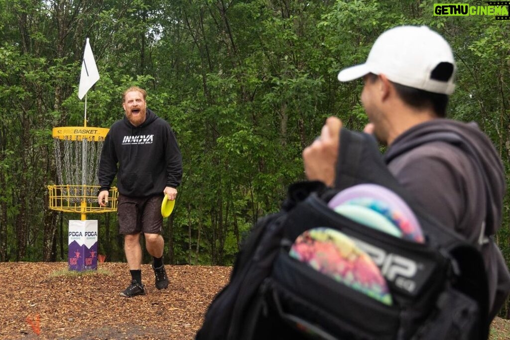 Kristofer Hivju Instagram - DREAM DAY WITH THE G.O.A.T. We finally got the opportunity to challenge the greatest disc golfer of all time - Paul McBeth! The reigning - and six times World Champion. How we did? Well, let’s just say there’s some fun stuff to watch coming up. 🔥