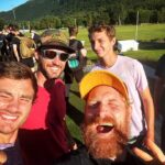 Kristofer Hivju Instagram – What a blast playing with the best🙌🏻 Had a great time discgolfing at the beautiful sula- course with the masters @cheimborg @kevjusa @lukehumphries.dg and @josteinhaaland Calvin and I ended up sharing 1th place (-13) with Kevin and Luke in par- golf🏆🏆 (How much of the credit I can take is unsure, though- he he🤪) Thank you for a great time guys🌟#sula @lildiskgolf @innovadiscs @innovanorge Langevåg Diskgolfpark