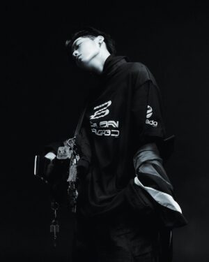 Krit Amnuaydechkorn Instagram - Stay tuned for @Balenciaga Winter 24 show on upcoming Sunday, March 3rd at 5.30 pm (BKK time) 🕊️🩶