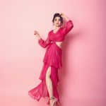 Krithi Shetty Instagram – Love being a woman #happywomensday 💞
•
•
Stylist @nidhijeswani 
Assisted by @nirikshapoojary_
Makeup @kalwon_beauty 
Hair @kamaldeepss 
Photographer @gohil_jeet
Pink dress @amrtaofficial 
Earrings @kushalsfashionjewellery 
Wrist stack @iblamebeads
Footwear @heelandbucklelondon