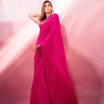 Kriti Sanon Instagram - Taking “Gulaab” a bit too seriously!! 🤪💖 Outfit @arpitamehtaofficial Styled by- @sukritigrover Styling Team- @vanigupta.23 HMU- @aasifahmedofficial @adrianjacobsofficial 📸- @tejasnerurkarr