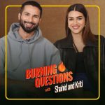 Kriti Sanon Instagram - In convers-ai-tion with @shahidkapoor and @kritisanon answering your Burning Questions with a spark, having a chat about their favourite memories and so much more 🤖💛 Find the full interview on IMDb's YouTube channel (link in bio📍) 🎬: Teri Baaton Mein Aisa Uljha Jiya | In Cinemas Now