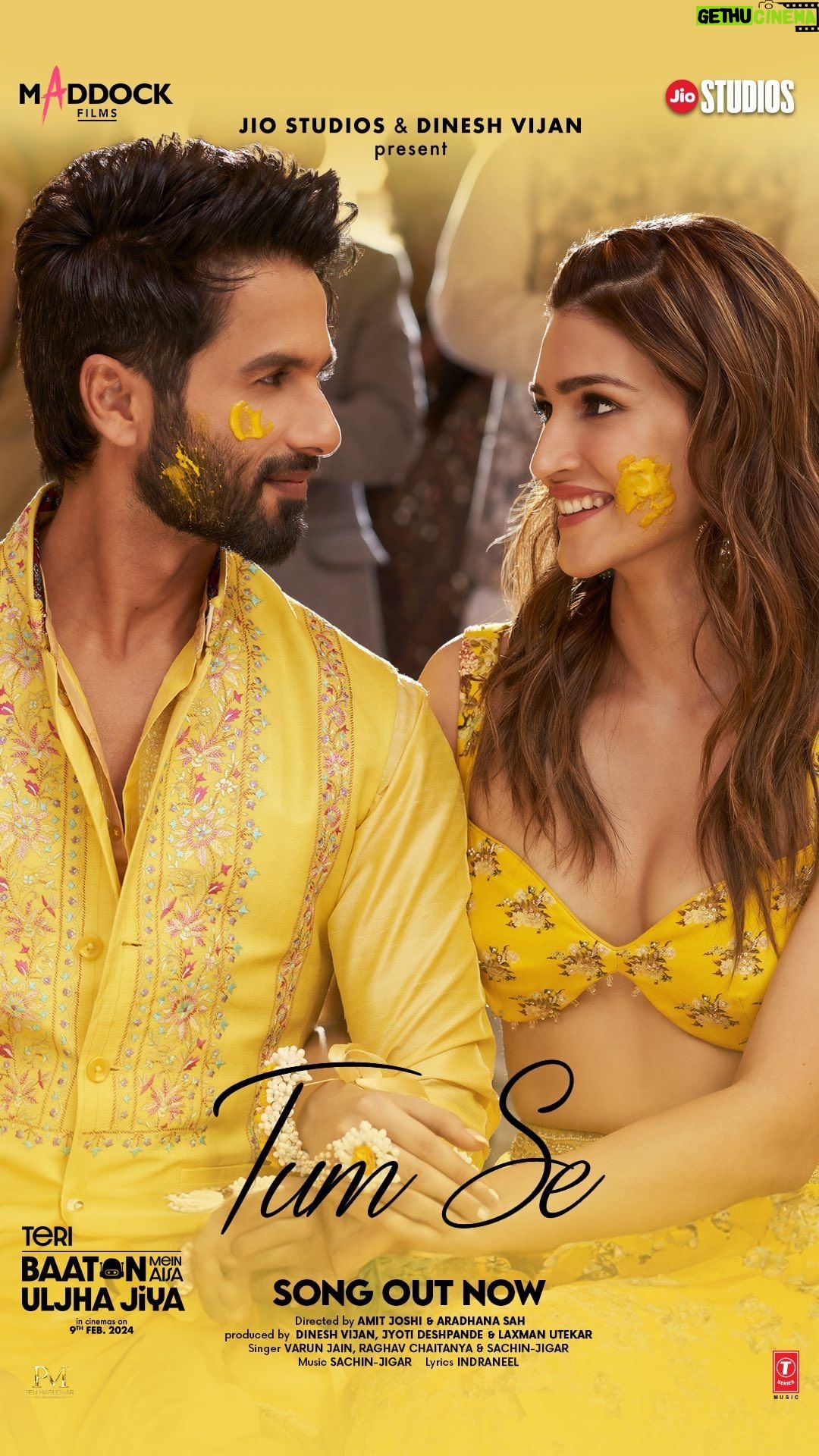 Kriti Sanon Instagram - Tum Se…kiran dhoop ki 🎶☀️ #TumSe Song Out Now! Link in bio. #TeriBaatonMeinAisaUljhaJiya in cinemas this Valentine’s week, 9th February 2024! @kritisanon @aapkadharam #DimpleKapadia @therakeshbedi @anubhafatehpuria @rajeshkumar.official @grushakapoor24 @ashishsverma @iambrij0808 @raashultandon @maahijain1707 @shauryashaunak_duggal @real.amitjoshi @i_aradhana_ #DineshVijan #JyotiDeshpande @laxman.utekar @sharadakarki @pvijan @sachinjigar @soulfulsachin @jigarsaraiya @varun_wave @raghavchaitanya #Indraneel @piyush_bhagat @shaziasamji @maddockfilms @officialjiostudios @tseries.official @penmovies