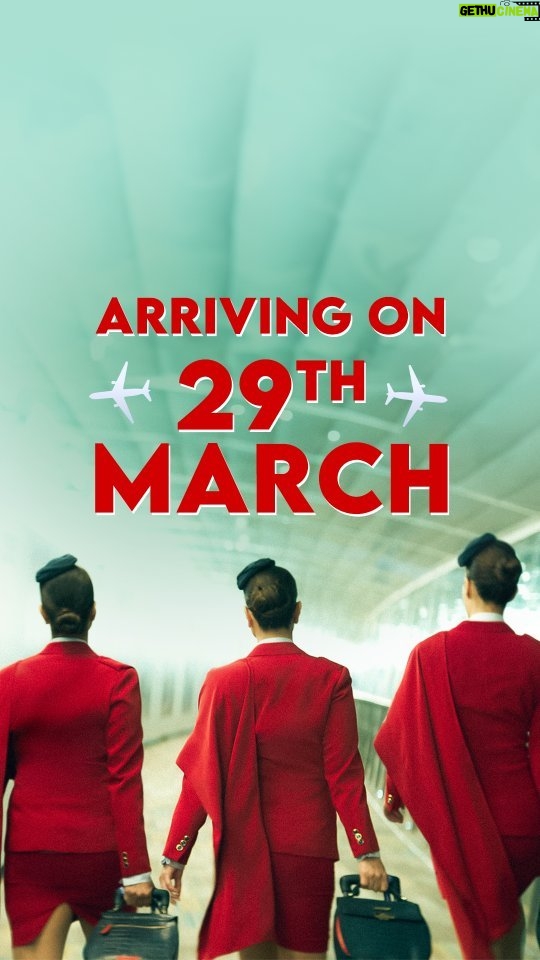 Kriti Sanon Instagram - Clear your calendars, call your friends ✈️ This March, you’re flying with the Crew! #ArrivingInCinemasMarch29 Poster and Title announcement soon! @tabutiful @kareenakapoorkhan @diljitdosanjh and a special appearance by @kapilsharma @shobha9168 @anilskapoor @ektarkapoor @rheakapoor @kumartaurani @rajoosworld #MehulSuri @nidsmehra @jpaarth @vivek.koka @anirudh_k_sharma @balajimotionpictures @akfcnetwork @tips