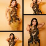Kritika Kamra Instagram - It was a good night for Dara, Haji & Habiba! Swipe till the end 😁 Won’t get over this exquisite @abhisheksharmastudio outfit anytime soon 🤩 (spot the leopards) Styled by my lovelies @styledbyzainabb @mannatbhallaa Ear studs @putstyle07 @tlmconsultancy Ring @ishhaara @ascend.rohank Beauty and Hair by @kin_vanity ✨ Photos by @kamerakrishnaka 🫶 @iconicgoldaward @excelmovies @primevideoin #bambaimerijaan #bambaimerijaanonprime