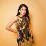 Kritika Kamra Instagram - It was a good night for Dara, Haji & Habiba! Swipe till the end 😁 Won’t get over this exquisite @abhisheksharmastudio outfit anytime soon 🤩 (spot the leopards) Styled by my lovelies @styledbyzainabb @mannatbhallaa Ear studs @putstyle07 @tlmconsultancy Ring @ishhaara @ascend.rohank Beauty and Hair by @kin_vanity ✨ Photos by @kamerakrishnaka 🫶 @iconicgoldaward @excelmovies @primevideoin #bambaimerijaan #bambaimerijaanonprime