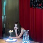 Krystal Jung Instagram - welcoming december like… ❤️ #baccarat #philippestarck #baccarattalleyrand