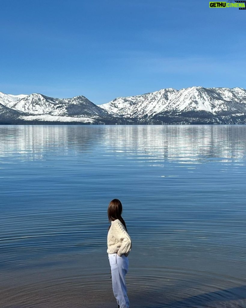 Krystal Jung Instagram - Lake Tahoe