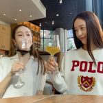 Krystal Jung Instagram – 🍷👯‍♀️🍩♥️ San Francisco, California
