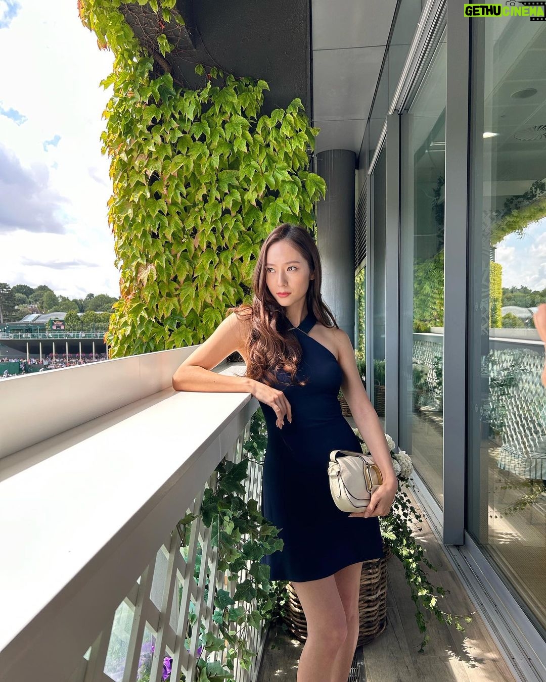 Krystal Jung Instagram - @ralphlauren @wimbledon 💚🎾