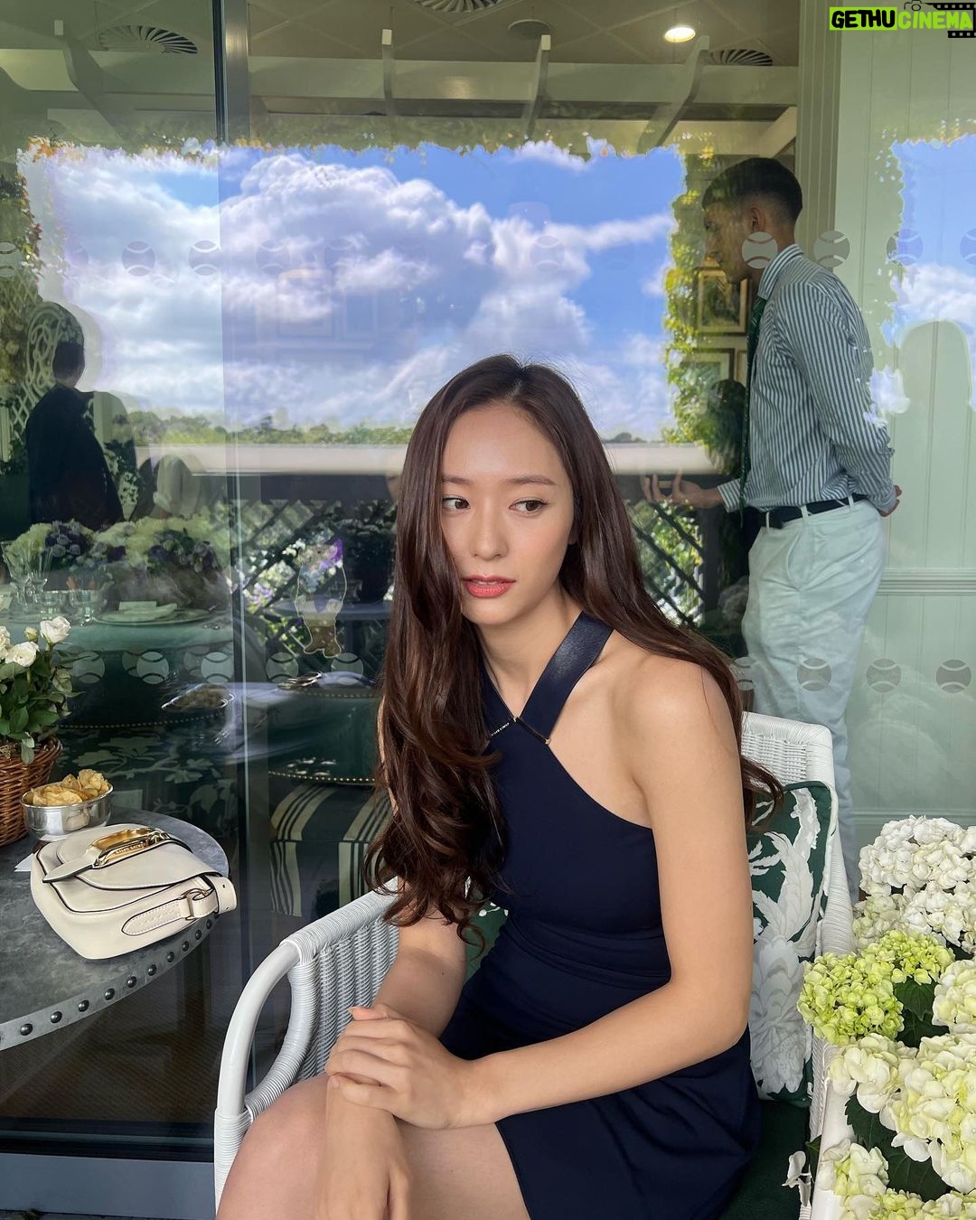 Krystal Jung Instagram - @ralphlauren @wimbledon 💚🎾